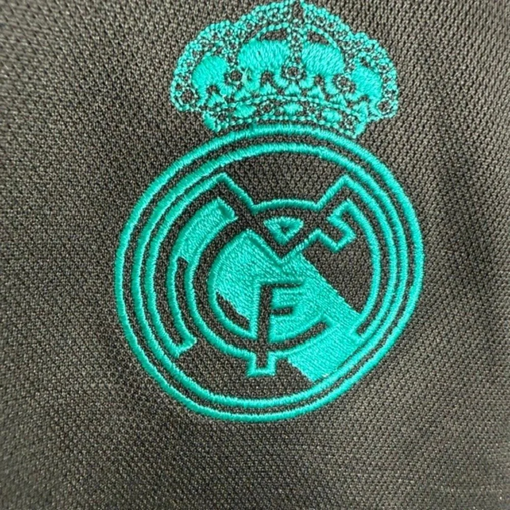 Adidas Real Madrid‎ 2017/2018 Away Jersey 12 Champions Cardiff 2017 Black 3XL